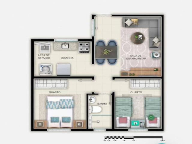 #2232 - Apartamento para Venda em Betim - MG