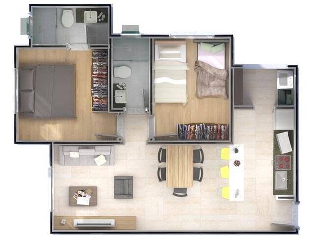 Apartamento para Venda em Contagem - 3